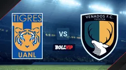 Tigres UANL vs. Venados de Yucatán por un amistoso de pretemporada.