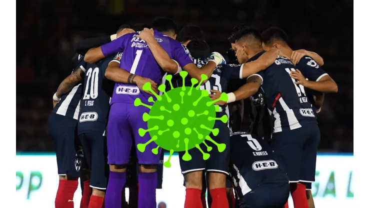 Rayados de Monterrey sufre el Covid-19