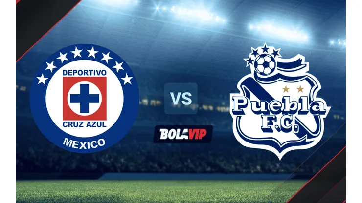 Cruz Azul vs. Puebla por un amistoso de pretemporada.
