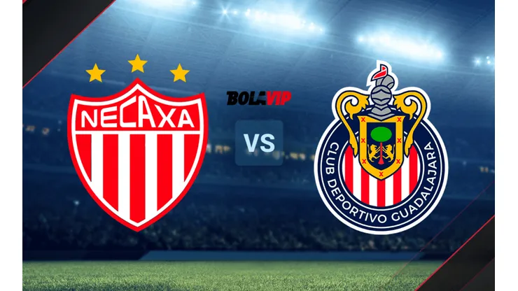 Necaxa vs. Chivas Guadalajara por un amistoso de pretemporada.