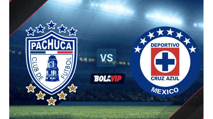 Pachuca vs. Cruz Azul por un amistoso.