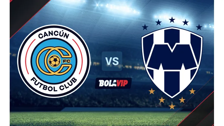Cancún vs Rayados de Monterrey por un amistoso.