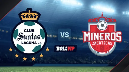 Santos Laguna vs. Mineros de Zacatecas por un amistoso.