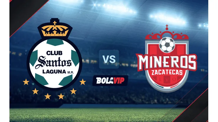 Santos Laguna vs. Mineros de Zacatecas por un amistoso.