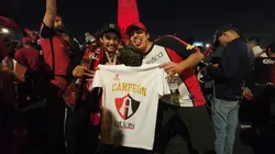 La afición rojinegra disfrutó el campeonato de La Academia.