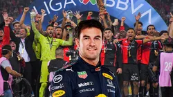 Checo Pérez, feliz por el título de Atlas