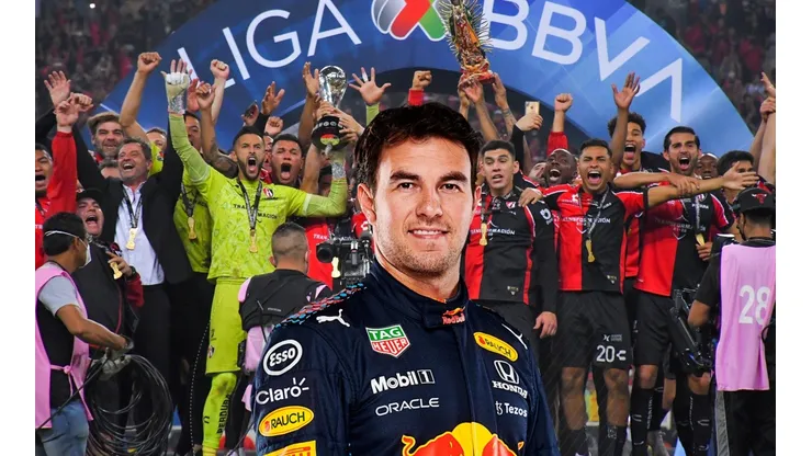 Checo Pérez, feliz por el título de Atlas