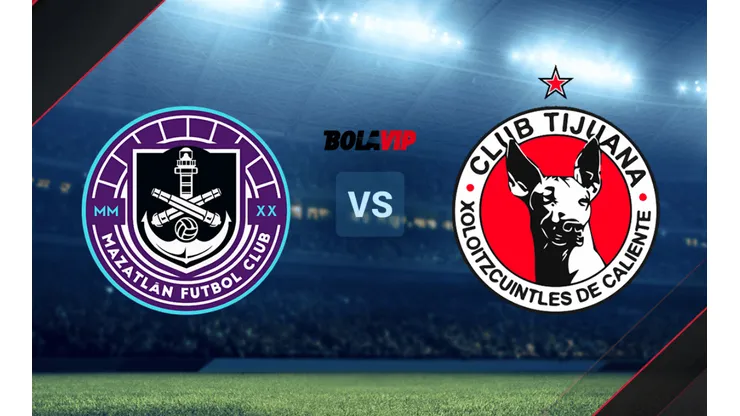 Mazatlán vs. Xolos de Tijuana por un amistoso.