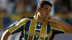 Alfredo Moreno fue campeón de goleo con el San Luis.