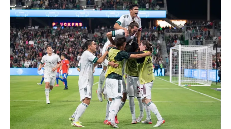 México tuvo dos veces la ventaja ante Chile.