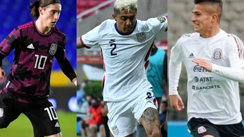 Los tres jugadores tienen opción de jugar para equipos como Estados Unidos, Canadá e Inglaterra