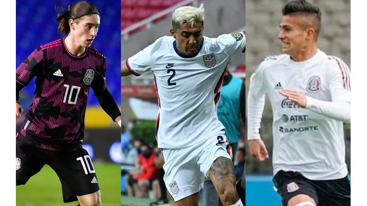 Los tres jugadores tienen opción de jugar para equipos como Estados Unidos, Canadá e Inglaterra