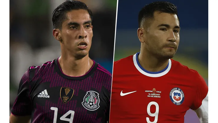 México vs. Chile por un amistoso internacional (Foto: Getty Images).