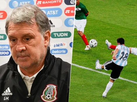 Emotivo saludo del Tata al futbolista que derrumbó los sueños del Tri en 2006