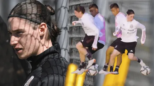 Marcelo Flores se luce en los entrenamientos de México