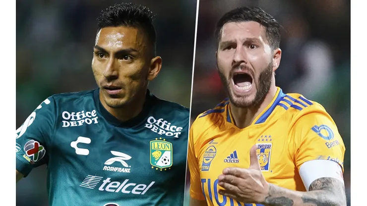 León vs. Tigres UANL por la Liga MX (Foto: Getty Images).