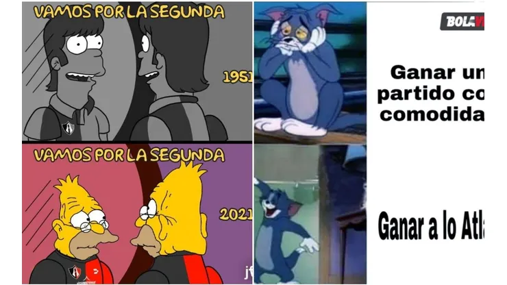 Las redes sociales se inundaron de memes con Atlas finalista.