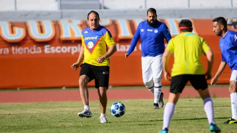 Blanco derrochó talento en un partido amistoso.