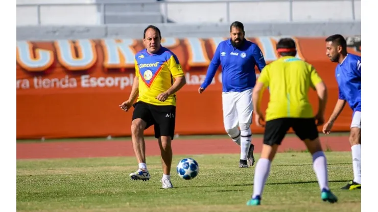 Blanco derrochó talento en un partido amistoso.