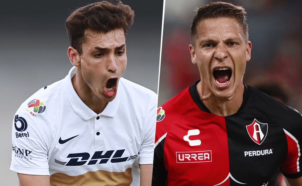 Pumas UNAM vs. Atlas EN VIVO por la Liga MX ida de las semifinales ...