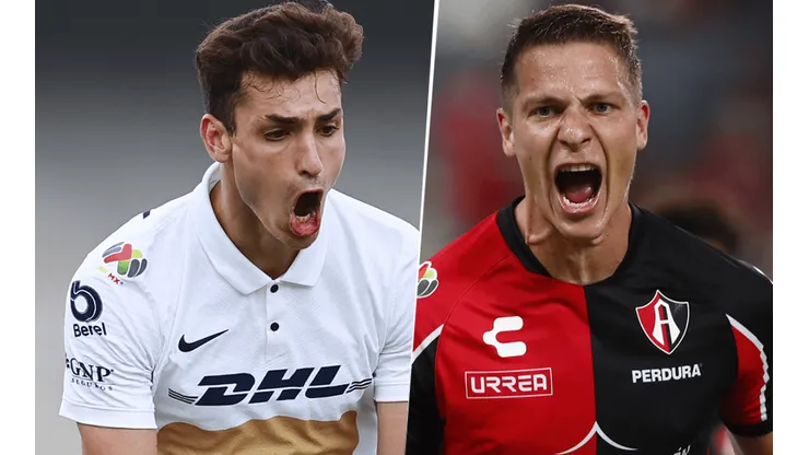 Pumas UNAM vs. Atlas por la Liga MX (Foto: Getty Images).