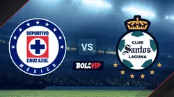 Cruz Azul vs. Santos Laguna por la Sub 20 de la Liga MX.