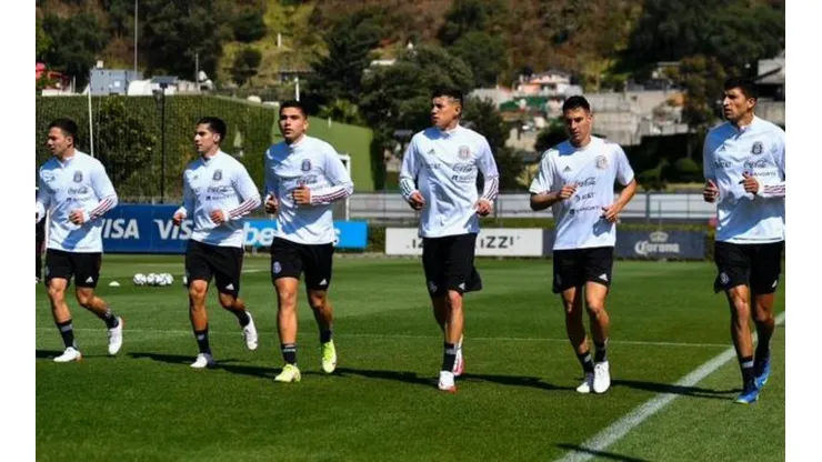 La selección mexicana en el Centro de Alto Rendimiento.