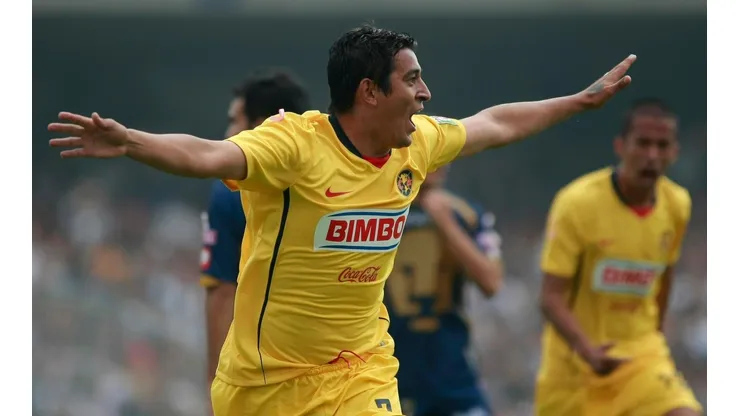 Alfredo Moreno hizo cuatro goles para el América en el torneo Apertura 2008.