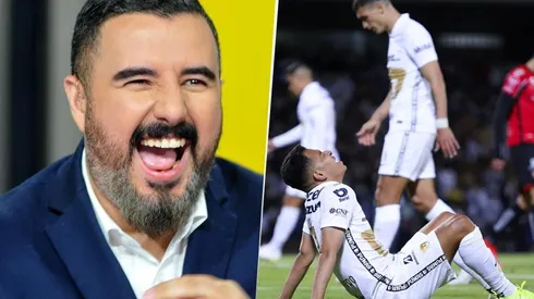 Álvaro Morales, fiel a su costumbre, se burla de Pumas.