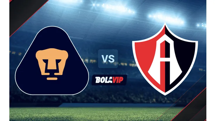 Pumas UNAM vs. Atlas por la Liga MX.