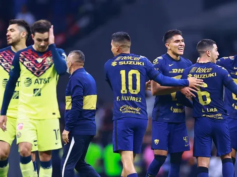Polémica burla de jugadores de Pumas al América