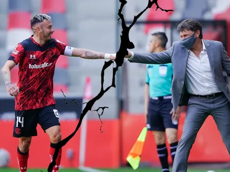 ¿Por qué le leyeron la cartilla a Rubens Sambueza en Toluca?