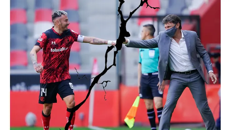 En Toluca le habría leído la cartilla a Rubens Sambueza