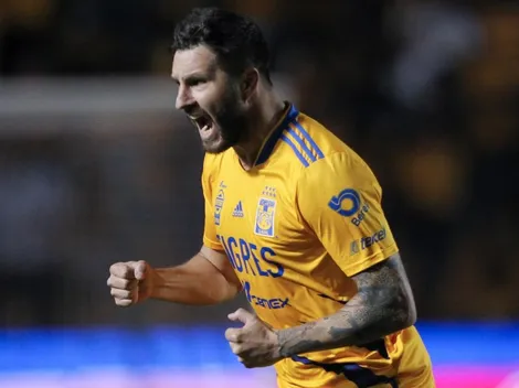 Gignac canta himno de Tigres en pleno partido y demuestra su amor al equipo