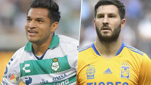 Santos Laguna vs. Tigres UANL por la Liga MX (Foto: Imago).