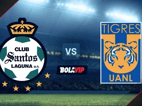 Santos Laguna vs. Tigres UANL cómo ver AHORA por la Liga MX en los cuartos de final de la IDA