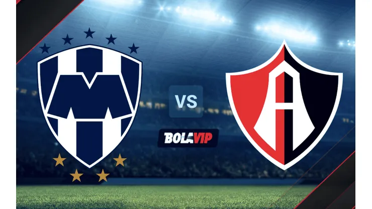Rayados de Monterrey vs. Atlas por la Liga MX.