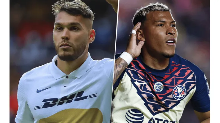 Pumas UNAM vs. América por la Liga MX (Foto: Imago).