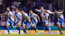 El momento en que el Puebla liberó la tensión al librar el repechaje.