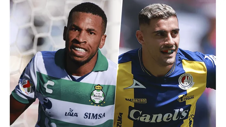 Santos Laguna vs. Atlético San Luis por la Liga MX (Foto: Imago).