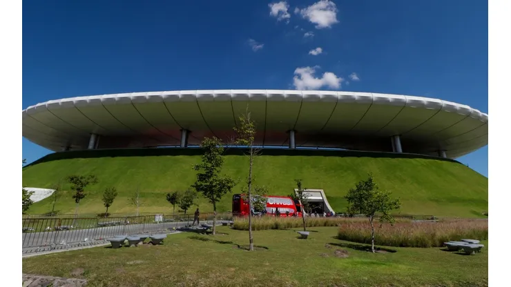 El estadio Akron, listo para recibir a la selección mexicana.