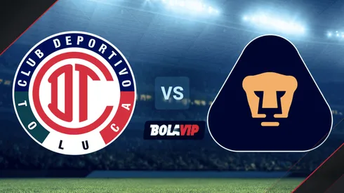 Toluca vs. Pumas UNAM por la Liga MX.