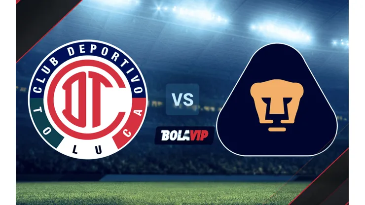 Toluca vs. Pumas UNAM por la Liga MX.