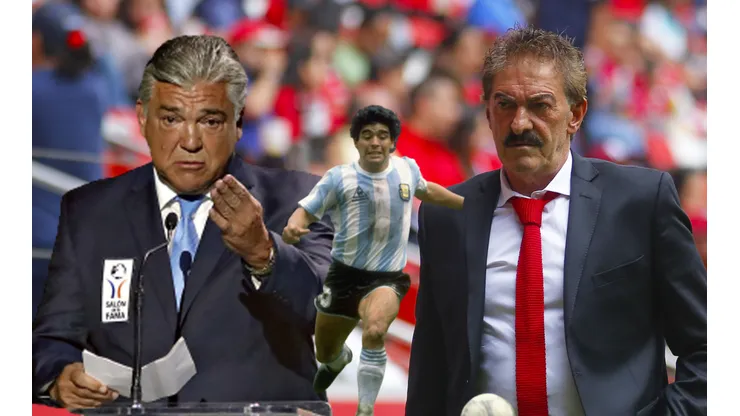 Héctor Miguel Zelada contra Ricardo La Volpe por Maradona.