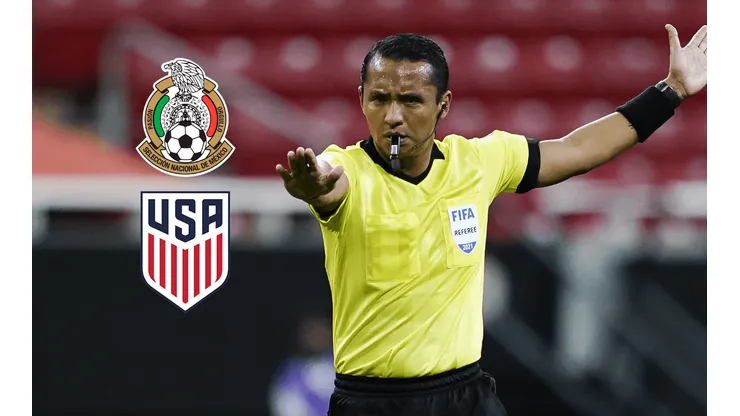El silbante para México vs. Estados Unidos.