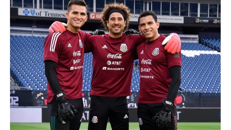 Sebastián Jurado, Guillermo Ochoa y Luis Malagón.