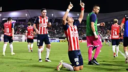 Ángel Zaldívar ingresó al partido al minuto 75 y al 87 hizo el gol del triunfo.