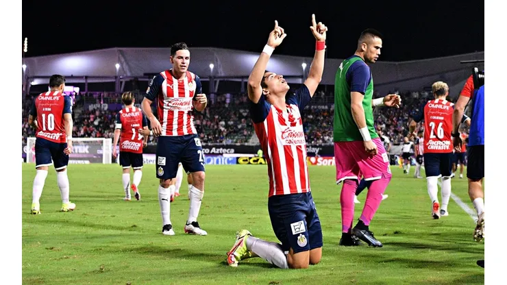 Ángel Zaldívar ingresó al partido al minuto 75 y al 87 hizo el gol del triunfo.