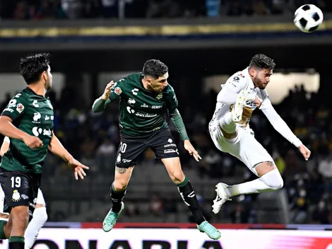 Diego Valdés dejó noqueados a los Pumas con dos cabezazos