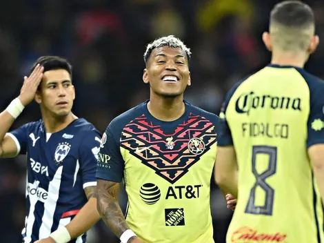 América resbaló ante Monterrey